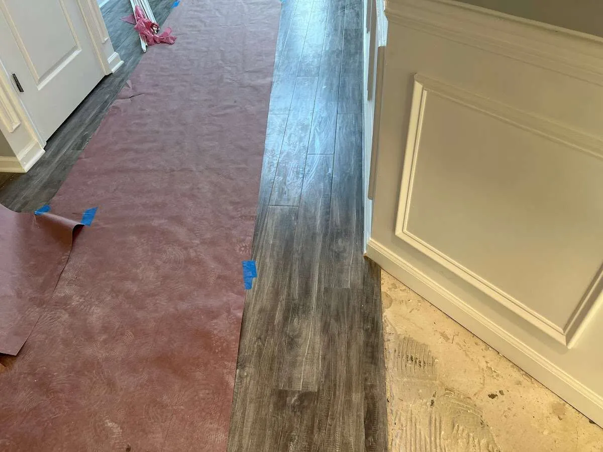 Completed marble shower restoration in Robinson